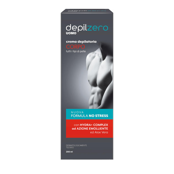Depilzero Crema Depilatoria Uomo 200 ml