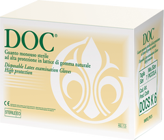 Gardening Guanto in Lattice Naturale Sterile DOCS K - Cartone 500 paia