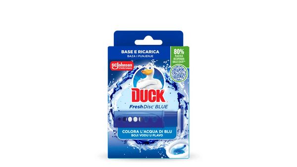 Duck Fresh Discs Blue kit base e ricarica — 6 dischi