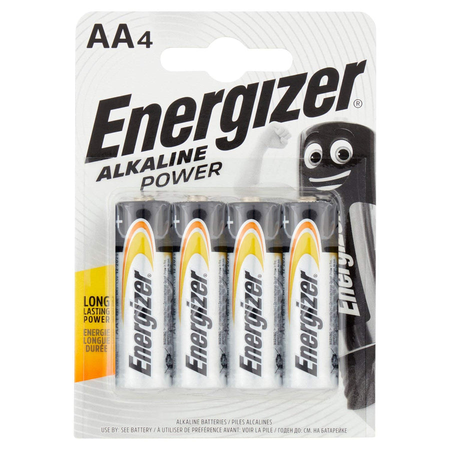 Energizer Alkaline Power 4 pz Stilo AA