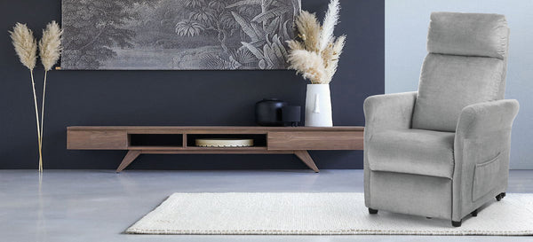 Poltrona Chloe Roller Perla 19 | GEF Medica