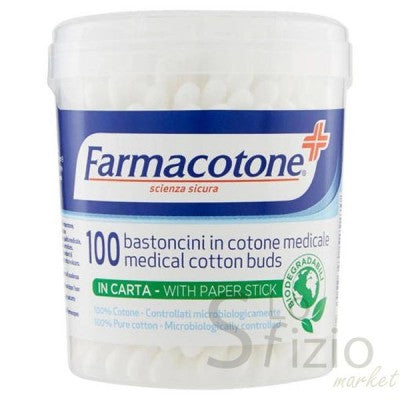 Farmacotone Bastoncini Biodegradabili Pz 100