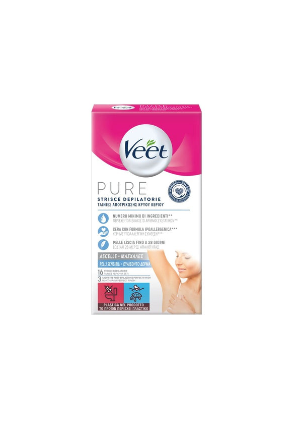 Veet Strisce Ascelle Pz 16