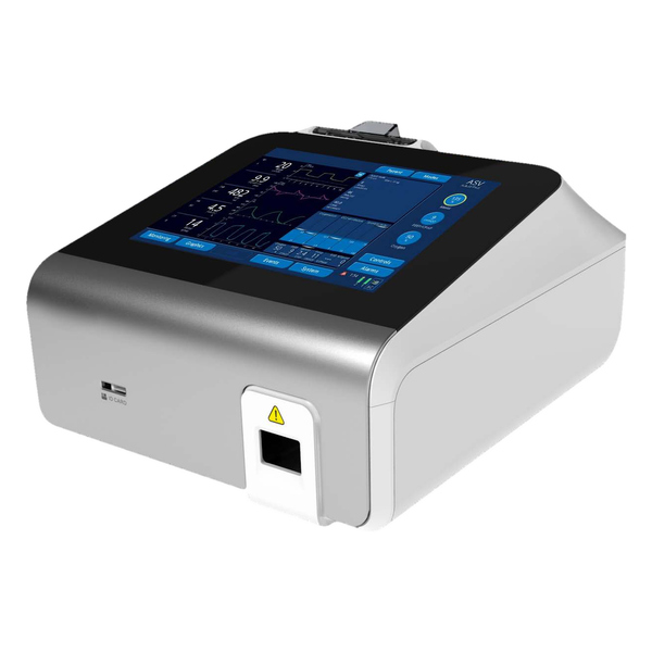 Finecare FIA Meter II Plus SE FS-114, analizzatore a immunofluorescenza, su sfondo bianco