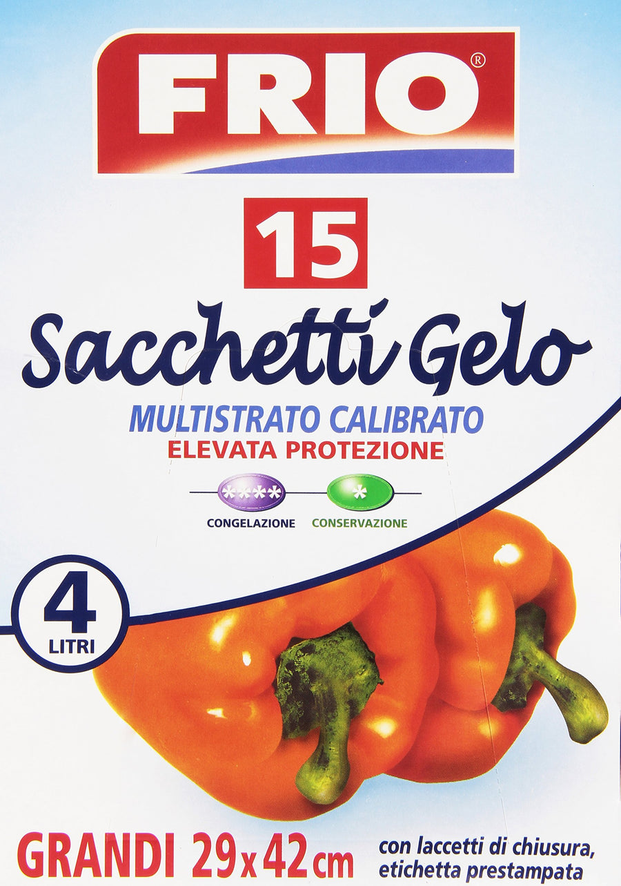 Frio Sacchetti Gelo per freezer 29x42 cm · 15 pz