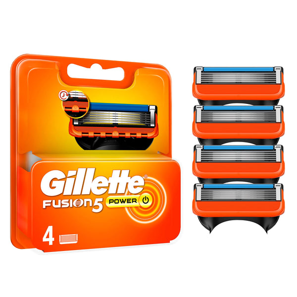 Gillette Fusion Ricambi 4 pz Power