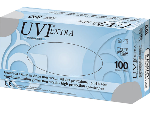 Guanti in Vinile Senza Polvere - Extra Large - Conf. 100 pz. - immagine 1