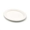 Piatti Compostabili Monouso Ovali in Polpa di Canna da Zucchero Р 100% Biodegradabili Р Vari Formati Р Gef Company (Grande: 31,7 x 25,2 cm (28 g))