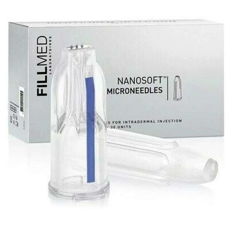 Fillmed Nanosoft® Microneedles 0.6 mm - box da 30 aghi monouso per iniezioni intradermiche