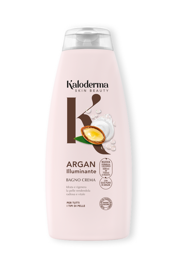 Kaloderma Bagnocrema Argan 500 ml, cartone intero da 6 confezioni.