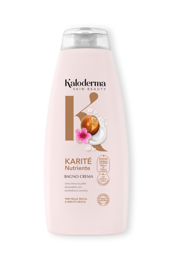 Kaloderma Bagnocrema Karité 500 ml, cartone intero da 6 confezioni.
