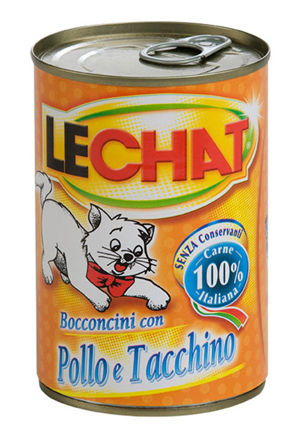 Monge LeChat Bocconcini Pollo e Tacchino 720 g — foto ufficiale Monge