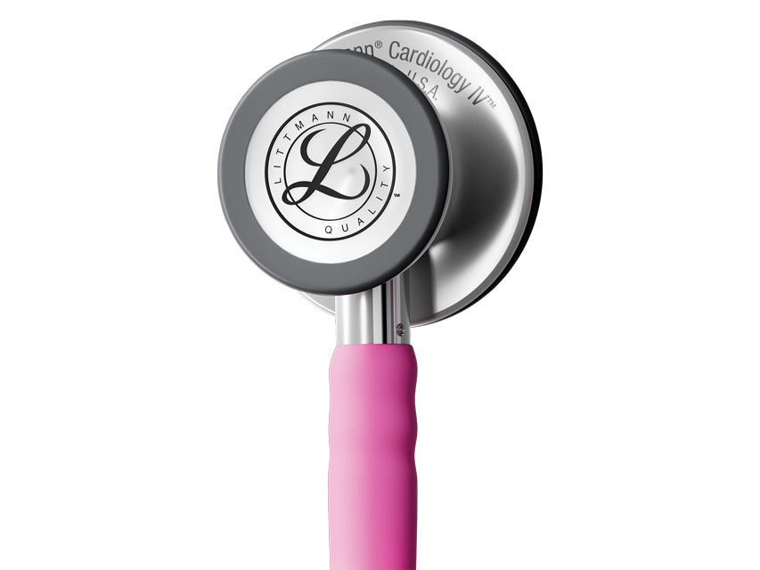 Littmann Cardiology IV — 6159C rosa, finitura acciaio inox - immagine 3