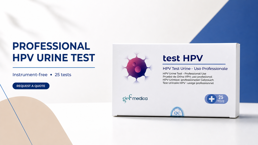Confezione professionale del test HPV su urina, 25 test