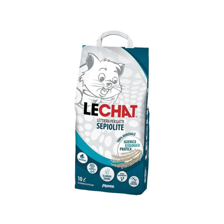 Monge Lettiera per Gatti 10 l – Profumata e Sepiolite – Sepiolite