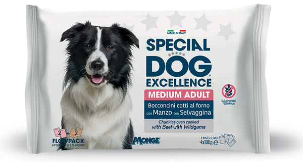 Monge Special Dog Excellence Medium Adult Mix 4 x 100 g