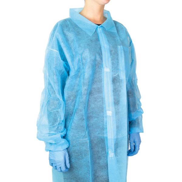Gardening camice monouso da laboratorio TNT - cartone 100 pz