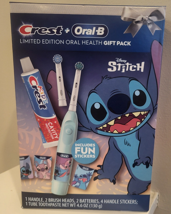 Oral Care Kids Confezione Oral Stitch Spazzolino Elettr /+dent /+bicch