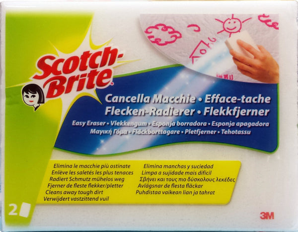 Scotch-Brite Gomma Cancella Macchie – Cartone 15 pz