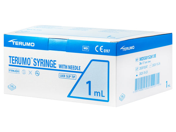 Siringhe con Ago Terumo 1 Ml Tubercolina 26gx1/2