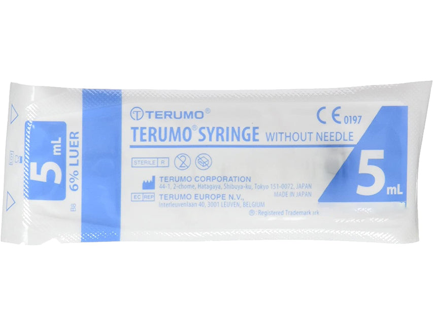 SIRINGHE SENZA AGO TERUMO 5 ml Luer Slip concentrico MDSS05SE sterili - Conf. 100 pz. - immagine 2