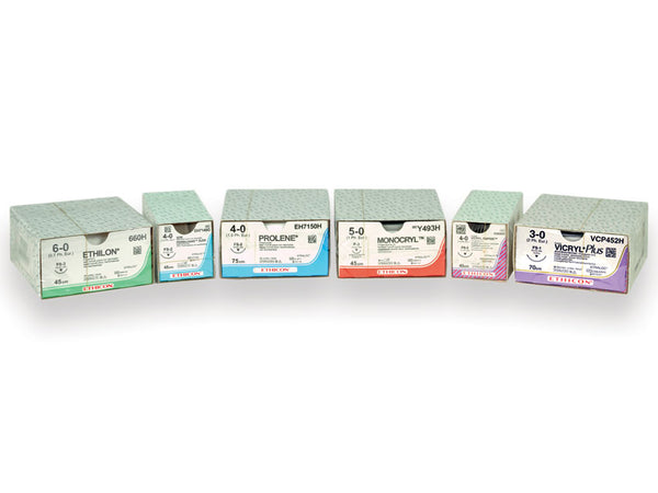Sutura Seta Ethicon Perma-hand Intrecciata Retta - Conf. 12 pz. - immagine 1