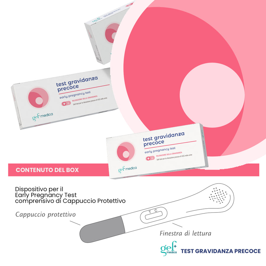Test gravidanza precoce - Gef Medica (2 test)