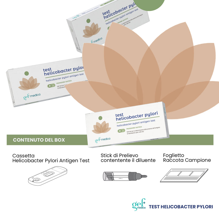 Test Helicobacter Pylori — Autotest IgG sangue capillare | GEF Medica