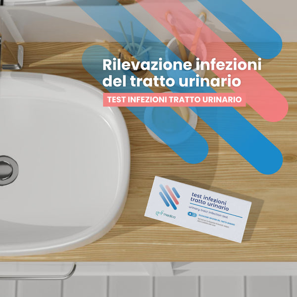 Test Cistite e Infezioni Vie Urinarie — 3 stick urine | GEF Medica