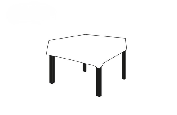 Tovaglia TNT Tessuto non Tessuto - Cartone 100 pz - 120x120 / 140x140 cm