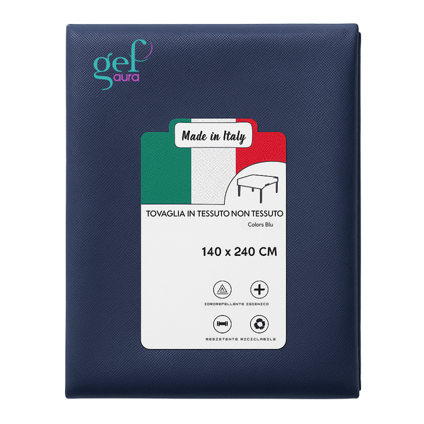 Tovaglia TNT 140x240 cm Monouso Professionale – Idrorepellente, Traspirante, Resistente – Certificata Oeko-Tex® – Made in Italy per Hotel e Ristoranti