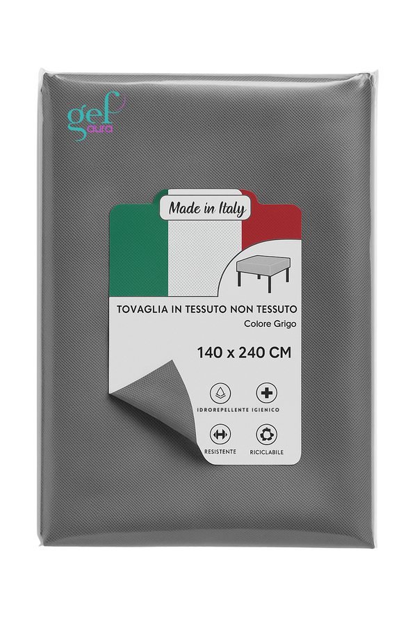 Tovaglia TNT 140x240 cm Monouso Professionale – Idrorepellente, Traspirante, Resistente – Certificata Oeko-Tex® – Made in Italy per Hotel e Ristoranti