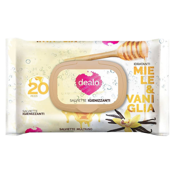 Dealo Salviett Baby Pz 20 Miele&Vaniglia